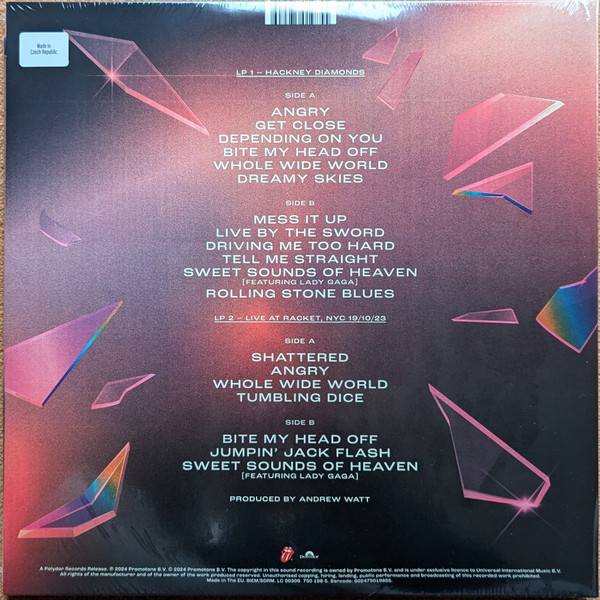 The Rolling Stones - Hackney Diamonds (2 LP Anniversary Edition, incl. Live at Racket, NYC)