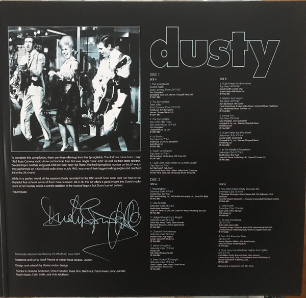 Dusty Springfield - The Complete BBC Sessions (2 LP)