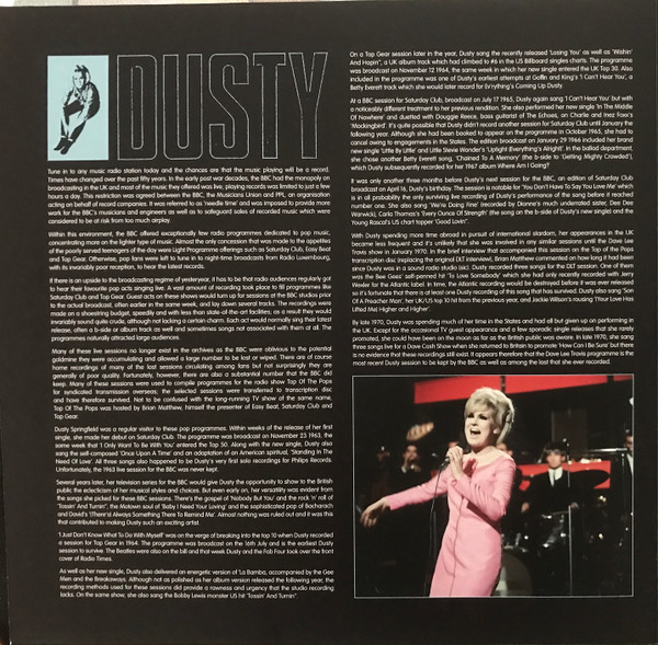 Dusty Springfield - The Complete BBC Sessions (2 LP)