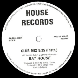 12" | Bat House - Bat-House-Mix (Club mix) / Bat-House-Mix (Club mix instrumental) - Afbeelding 2