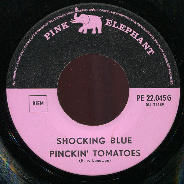 7" | Shocking Blue - Hello Darkness / Pickin' Tomatoes