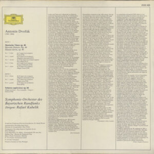 Rafael Kubelik - Anton Dvorak 'Slawische Tanze' op. 46 - Afbeelding 3