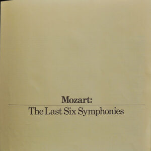 Bruno Walter - Mozart 'The Last Six Symphonies' (3 LP Box) - Afbeelding 2