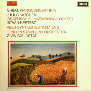 Julius Katchen - Edvard Grieg 'Pianoconcert in a / Peer Guint Suites 1&2' - Afbeelding 1