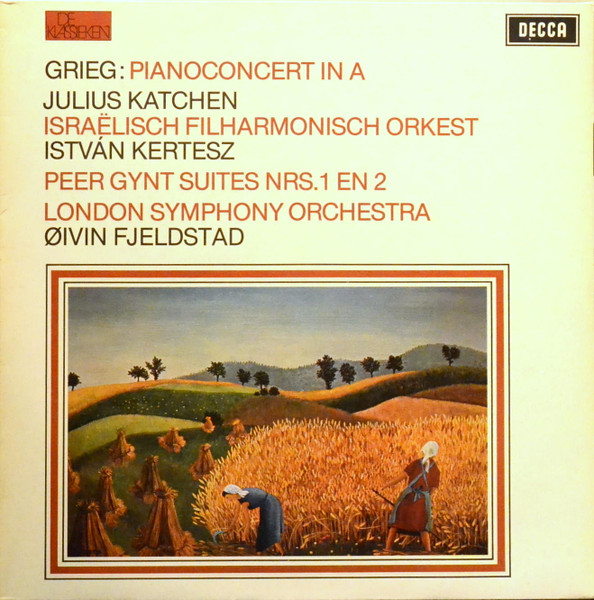 Julius Katchen - Edvard Grieg 'Pianoconcert in a / Peer Guint Suites 1&2'