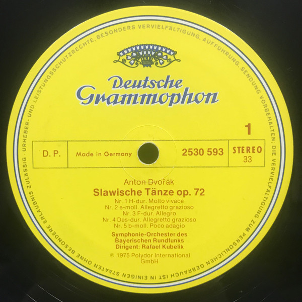 Rafael Kubelik - Anton Dvorak 'Slawische Tanze' op. 46