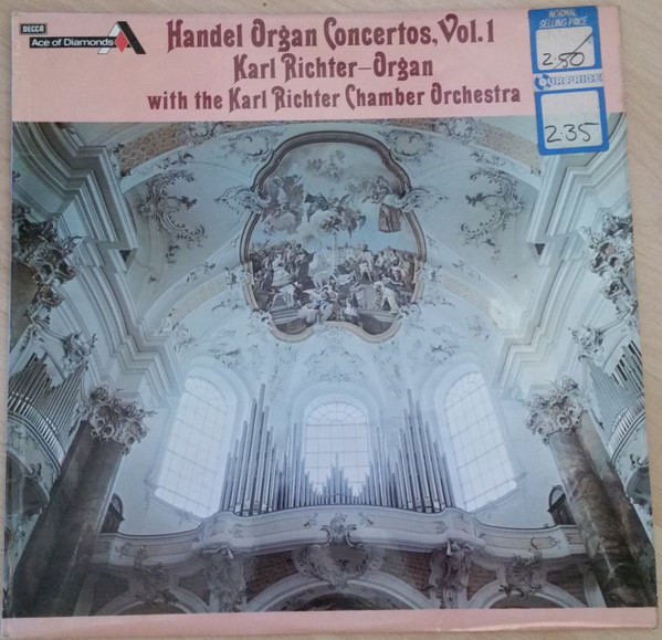 Karl Richter - Handel 'Organ Concerto in G minor'