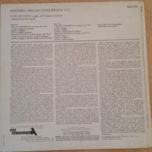 Karl Richter - Handel 'Organ Concerto in G minor' - Afbeelding 3