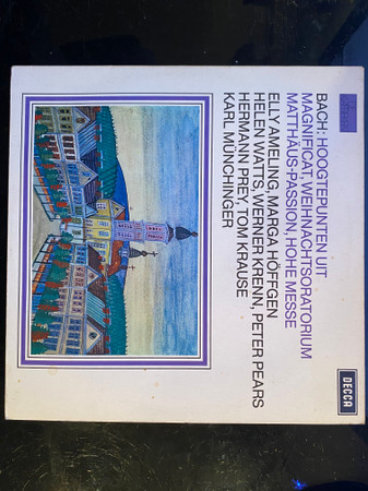 Elly Ameling, Marga Höffgen, et al – JS Bach 'Hoogtepunten Uit Magnificat, Weihnachtsoratorium, Matthäus-Passion, Hohe Messe'