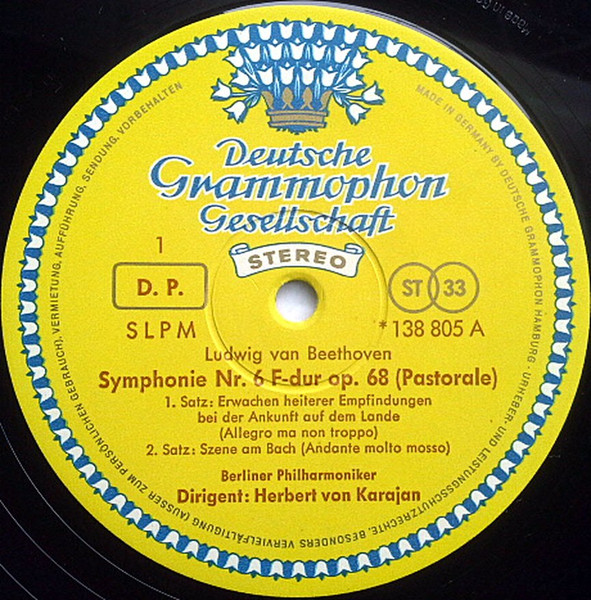 Berliner Philharmoniker, Herbert von Karajan – Beethoven 'Pastorale'