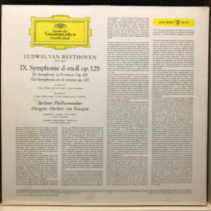 Berliner Philharmoniker, Herbert Von Karajan – Beethoven 'IX. Symphonie' - Afbeelding 3