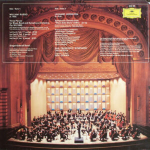 Seiji Ozawa – Symphonic Dances From West Side Story / Three Pieces For Blues Band And Orchestra - Afbeelding 3