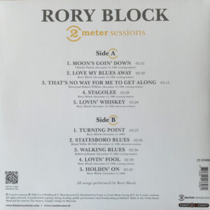 Rory Block – 2 Meter Sessions - Afbeelding 2