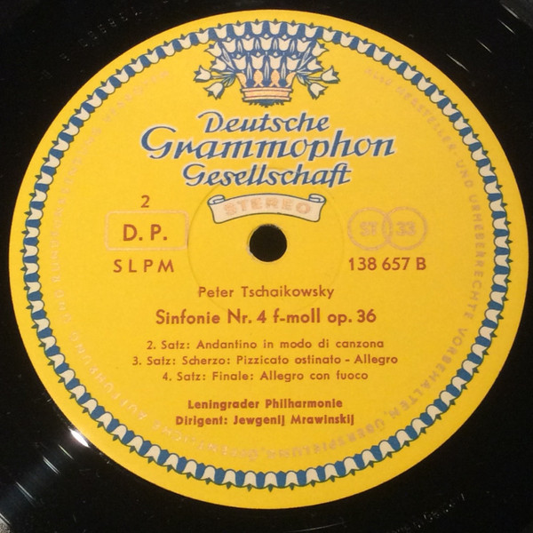 Tschaikowsky - Leningrader Philharmonie, Jewgenij Mrawinskij - Symphonie Nr. 4