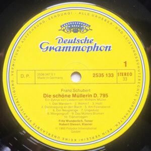 Franz Schubert, Fritz Wunderlich, Hubert Giesen – Die Schöne Müllerin - Afbeelding 3
