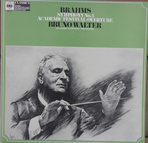 Brahms - Bruno Walter Conducting The Columbia Symphony Orchestra – Symphony No. 4 Academic Festival Overture