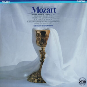 Wolfgang Amadeus Mozart - Krisztina Láki* • Zsuzsanna Dénes • Kurt Equiluz • Robert Holl • Konzertvereinigung Wiener Staatsopernchor • Concentus Musicus Wien • Nikolaus Harnoncourt  – Grosse Messe In C-moll, KV 427 - Afbeelding 1