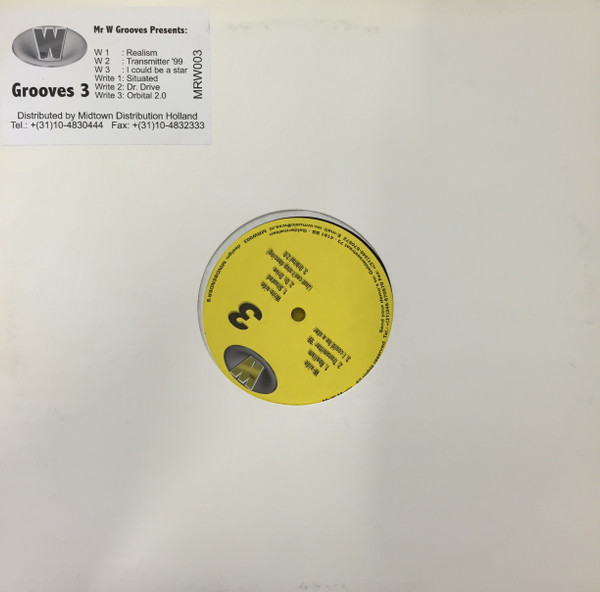 12" | Mr W. - Grooves 3