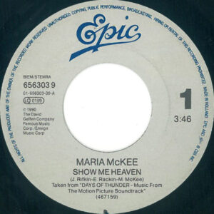 7" | Maria McKee - Show me heaven / Hans Zimmer - Car Building - Afbeelding 2