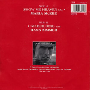 7" | Maria McKee - Show me heaven / Hans Zimmer - Car Building - Afbeelding 3