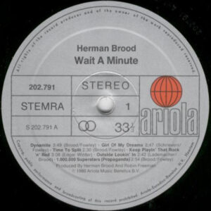 Herman Brood - Wait a Minute - Afbeelding 2