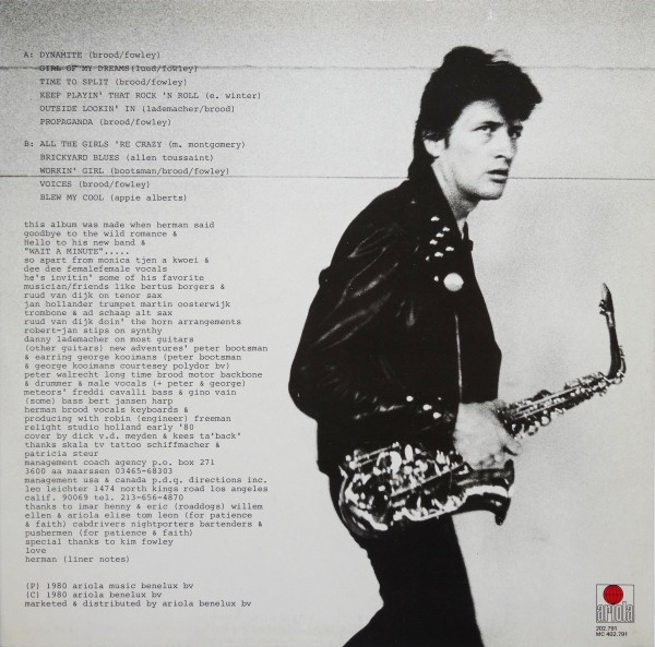 Herman Brood - Wait a Minute