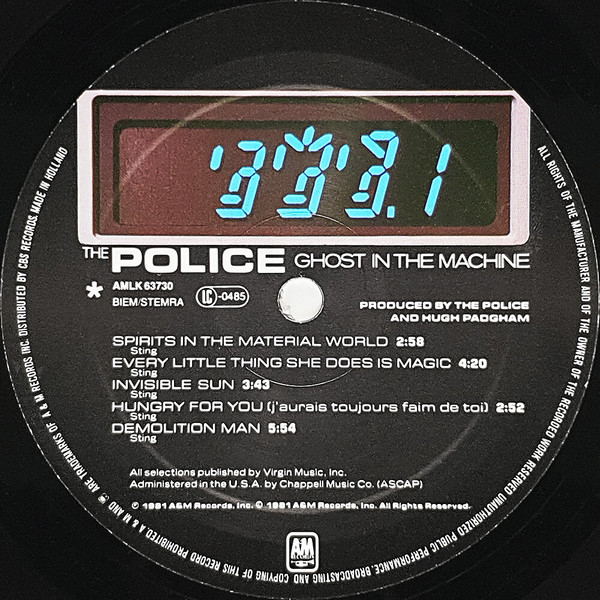 The Police - Ghost in the Machine