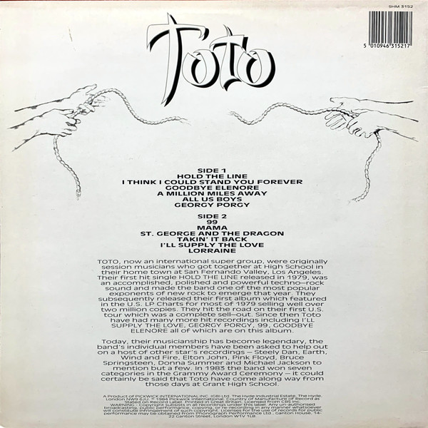 Toto - Hold the Line