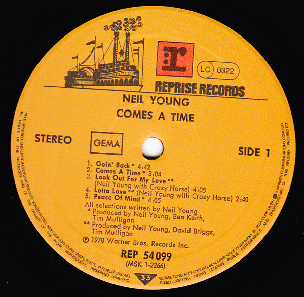 Neil Young - Comes a Time