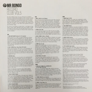 Mr. Bongo - Record Club vol. 5 - Afbeelding 2