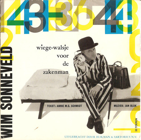 7" | Wim Sonneveld - Wiege-walsje voor de Zakenman (33 rpm, flexi disc)