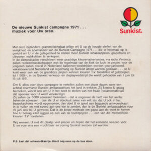 7" | Letty de Jong / Cees Smal – Come Back To Your Senses (promo single) - Afbeelding 3