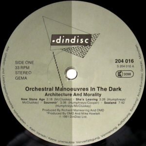 Orchestral Manoeuvres in the Dark - Architecture and Morality - Afbeelding 2