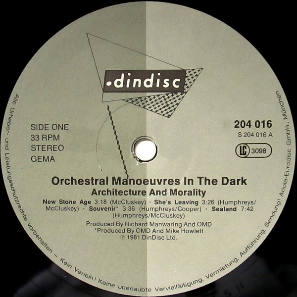 Orchestral Manoeuvres in the Dark - Architecture and Morality