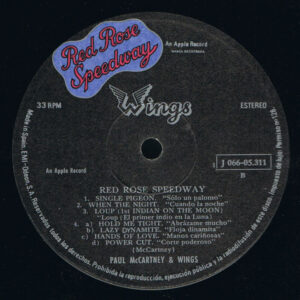 Paul McCartney and Wings - Red Rose Speedway - Afbeelding 2