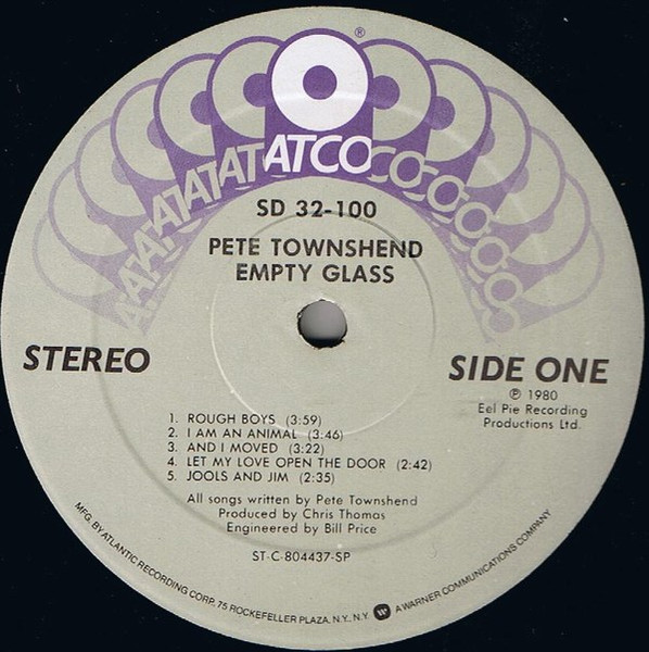Pete Townshend - Empty Glass