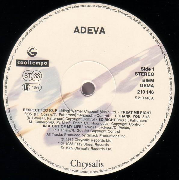 Adeva - Adeva! (ltd edition, LP + 12" 45 rpm single)