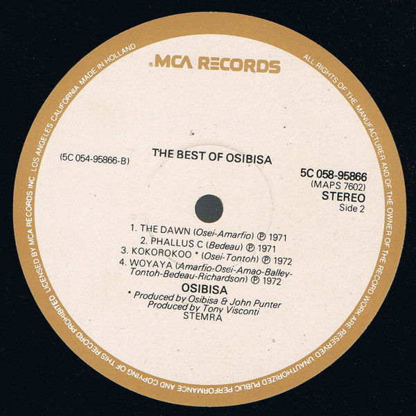 Osibisa - The Best of Osibisa