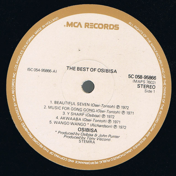 Osibisa - The Best of Osibisa