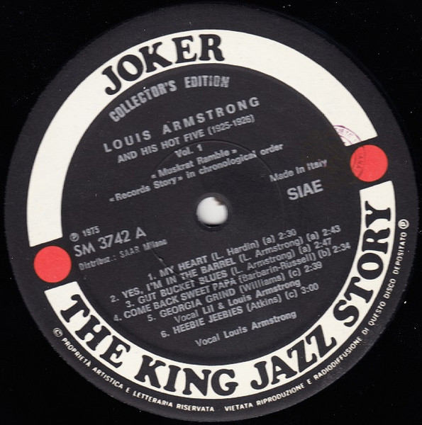 Louis Armstrong and his Hot Five - Muskrat Ramble 1925 - 1926
