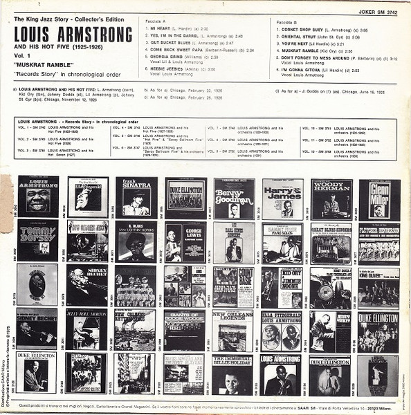 Louis Armstrong and his Hot Five - Muskrat Ramble 1925 - 1926