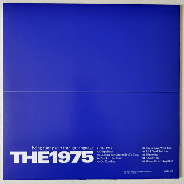 The 1975 – Being Funny In A Foreign Language