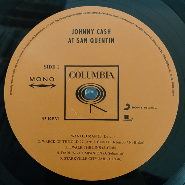Johnny Cash – Johnny Cash At San Quentin