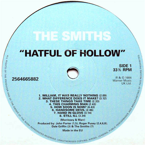 The Smiths – Hatful Of Hollow