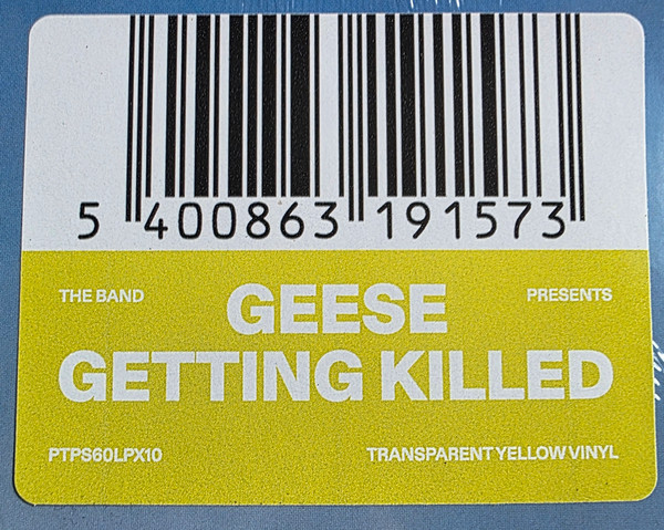 Geese – Getting Killed (translucent yellow vinyl)