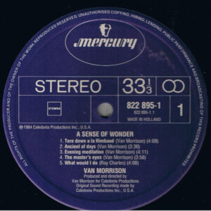 Van Morrison – A Sense Of Wonder - Afbeelding 2
