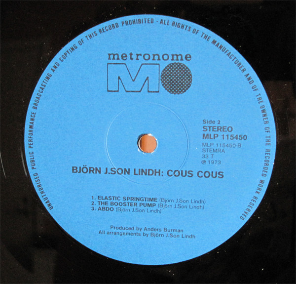 Björn J:Son Lindh – Cous Cous