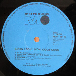 Björn J:Son Lindh – Cous Cous - Afbeelding 3