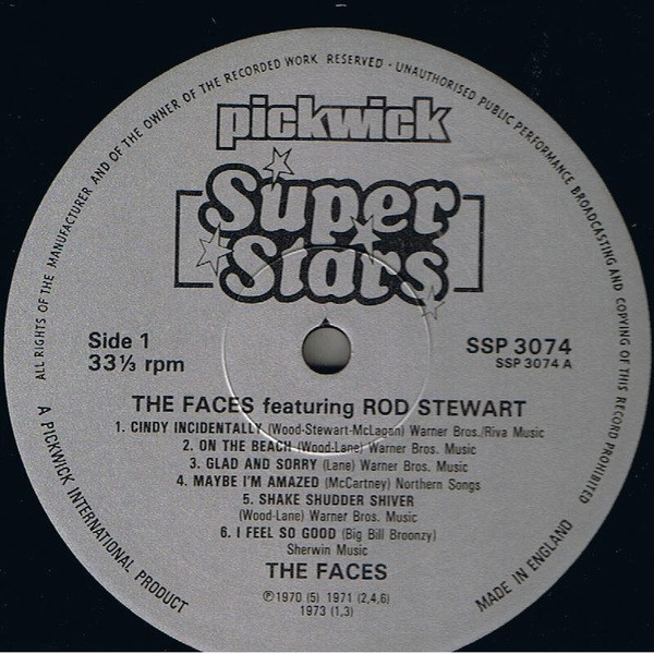 The Faces - The Faces ft. Rod Stewart