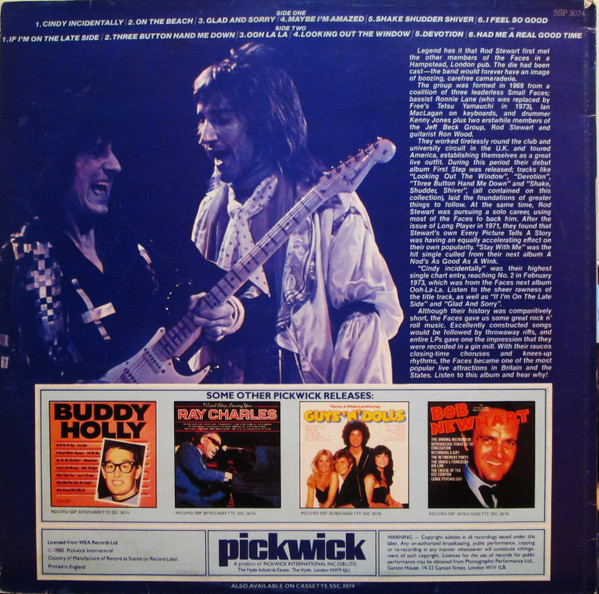 The Faces - The Faces ft. Rod Stewart